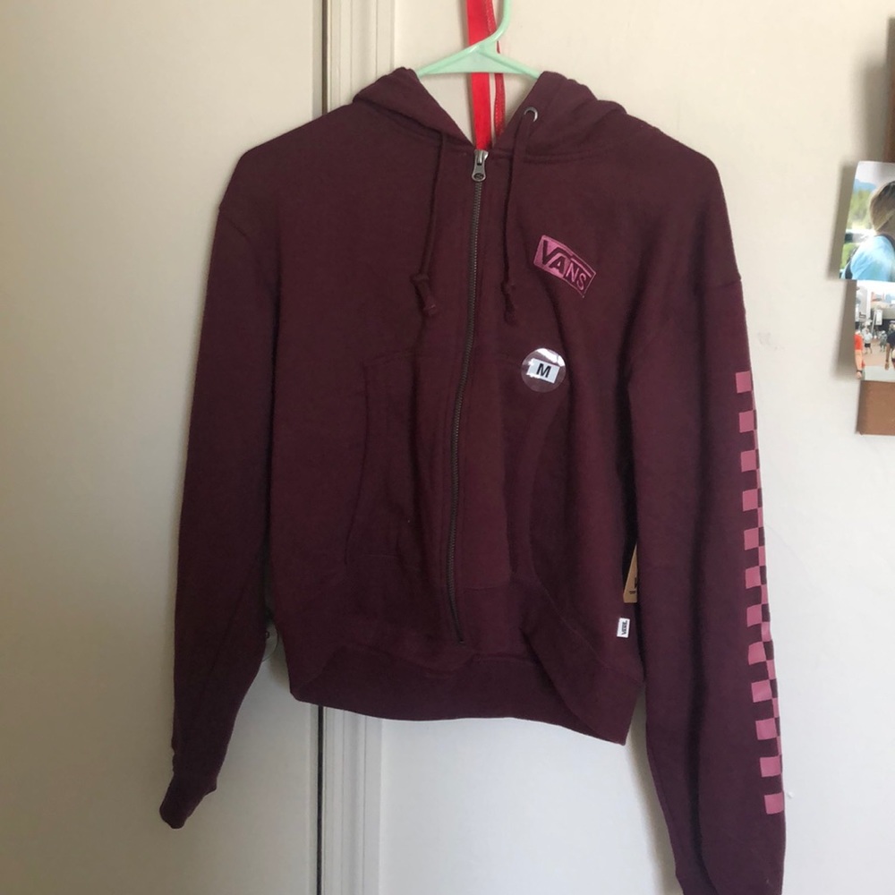 Brand new with tags Vans cropped hoodie